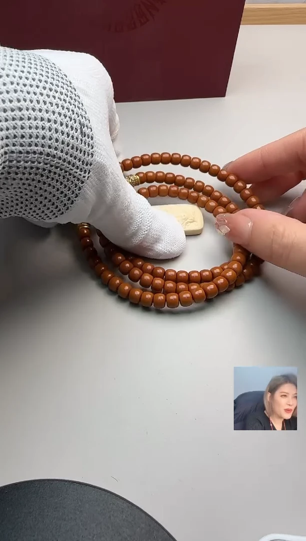 【闪购商品】橄榄核手串橄榄核尖108+配饰