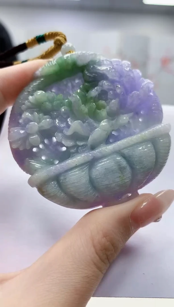 未镶嵌定制翡翠5159jw-毛货挂件36