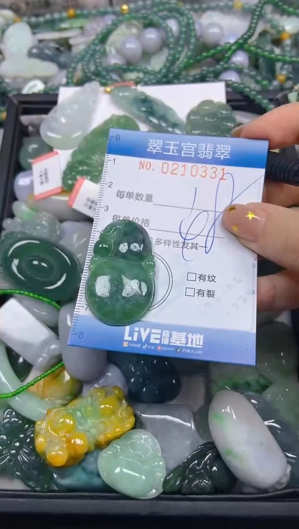 颈饰未镶嵌翡翠闪购C0210331