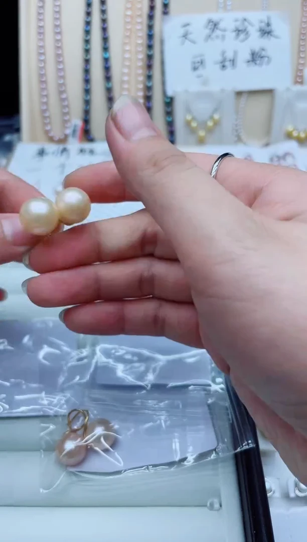 未镶嵌淡水珍珠耳饰耳环多样性发其一