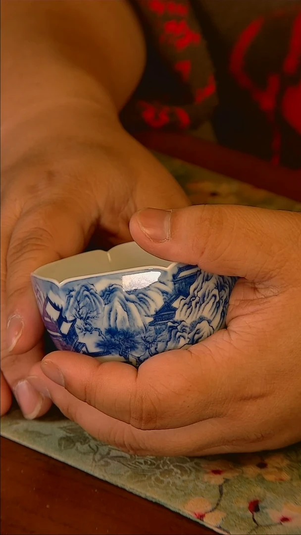 杯1*1手工手绘杯杯很美丽