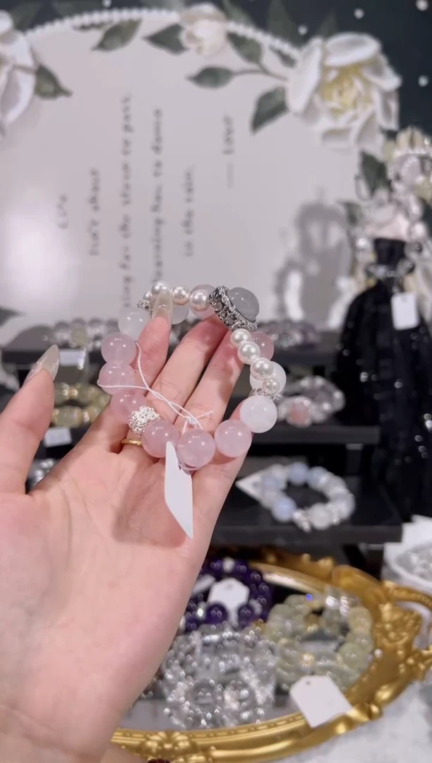 【闪购商品】水晶手链未镶嵌天然水晶默认微瑕 多样性发货发其一