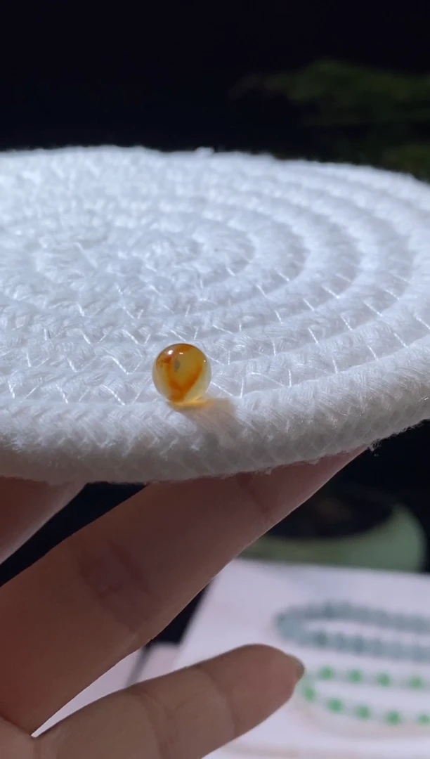 未镶嵌定制翡翠卡7珠珠 买断不退换