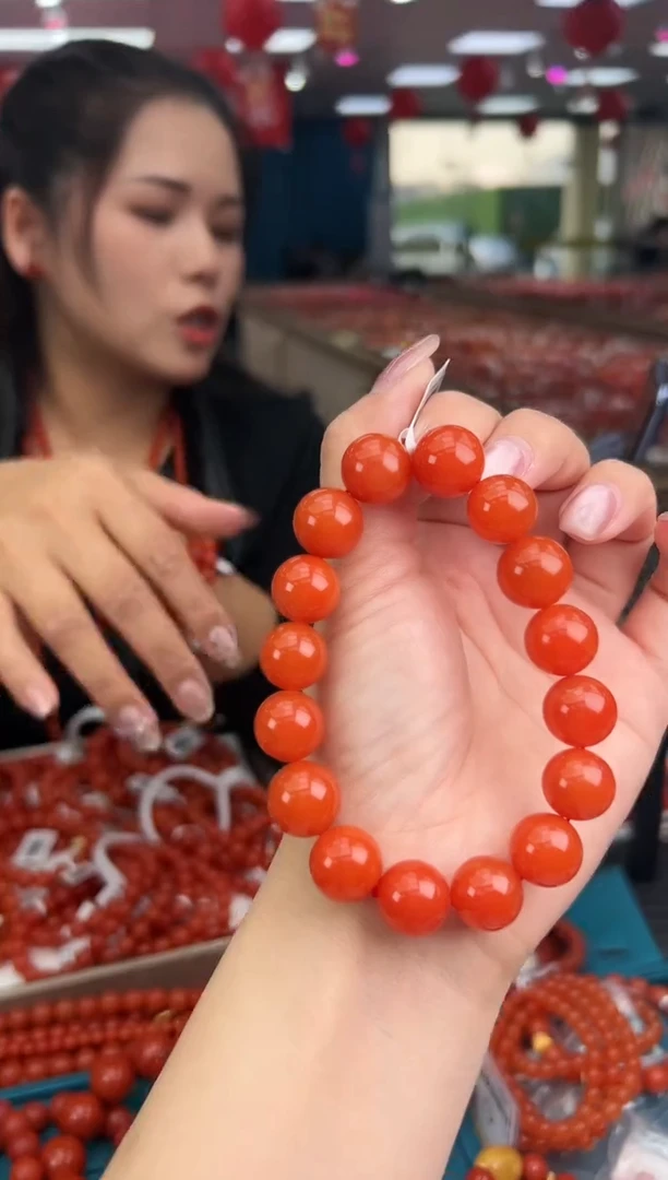 【闪购商品】南红玛瑙珠串未镶嵌多样发其一/13/HS9992272