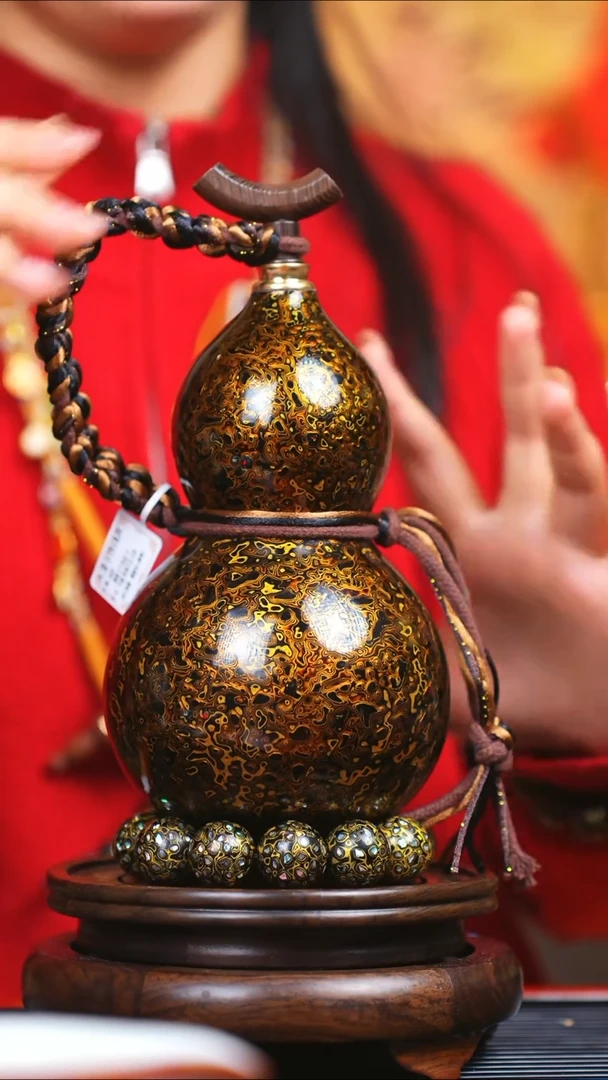 【闪购商品】JX065非遗臻选大漆酒葫芦