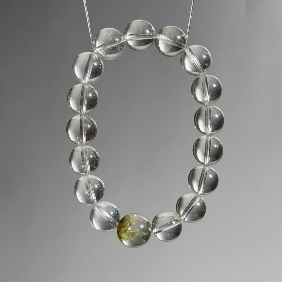 白水晶&幽灵手串11mm+（02）