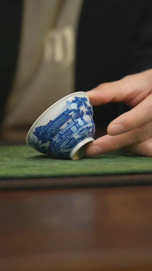 【闪购商品】杯柴窑青花破价福利