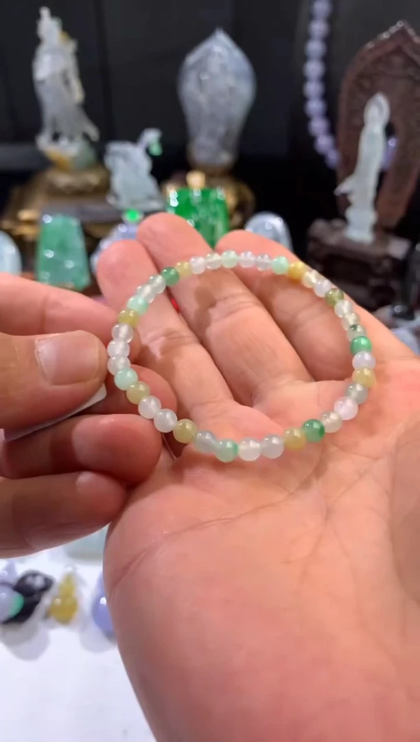 未镶嵌手串翡翠天然翡翠手串