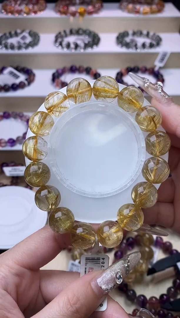 【闪购商品】发晶手链未镶嵌维纳斯金发13m+