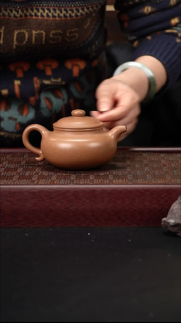 茶壶紫砂LZX沉香段仿古