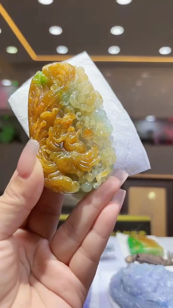 未镶嵌定制翡翠33/0103/C/凤凰