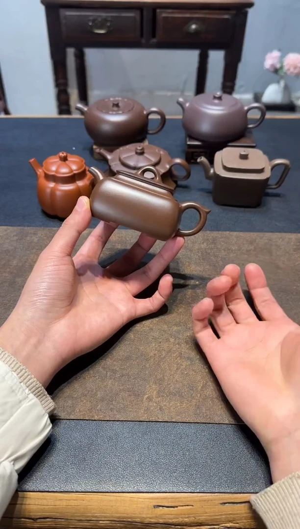 茶壶紫砂Q****明长四方 紫砂壶