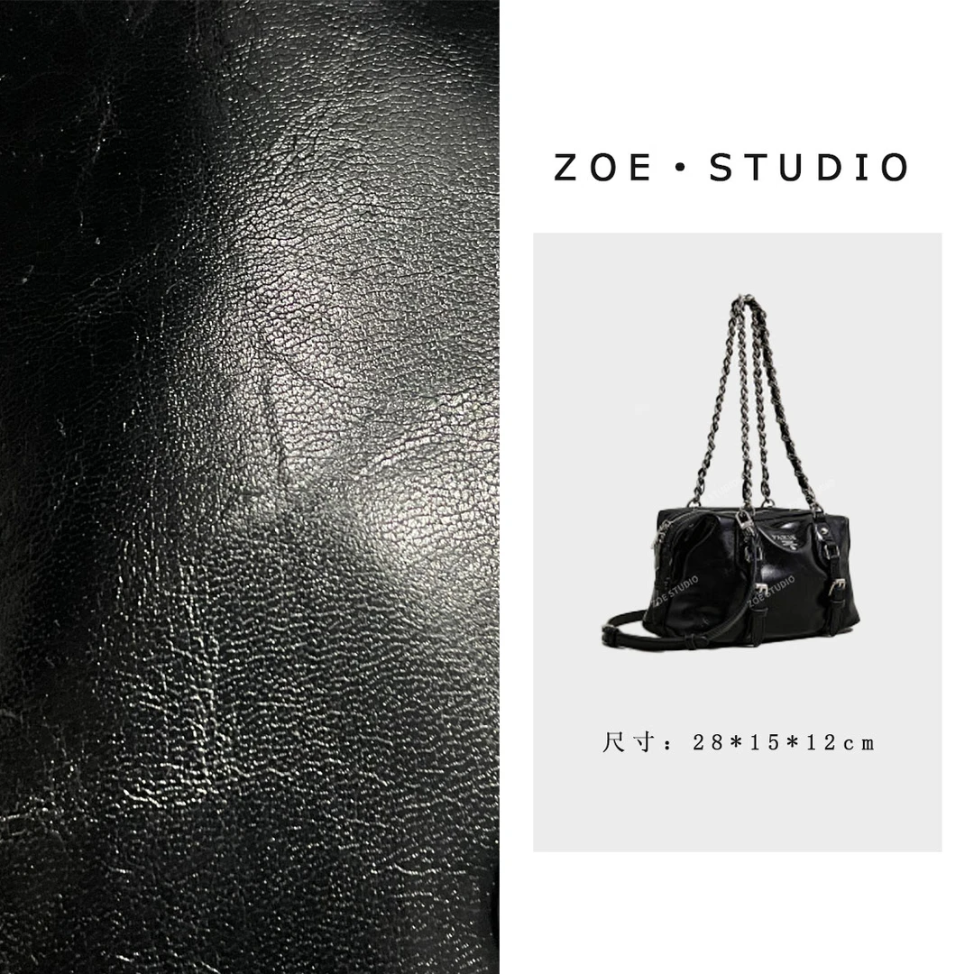 【佐伊甄选】SK-62753-1-黑色轻奢女士时尚复古百搭小众斜跨包包