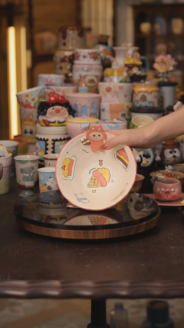 景德镇釉下彩绘设计师款式陶瓷