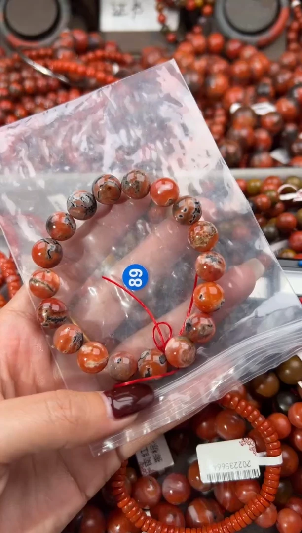 未镶嵌手串南红玛瑙11+