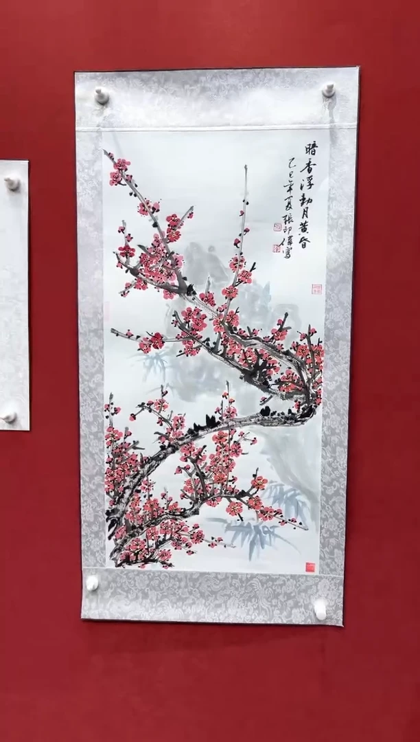 国画老师现场创作  15