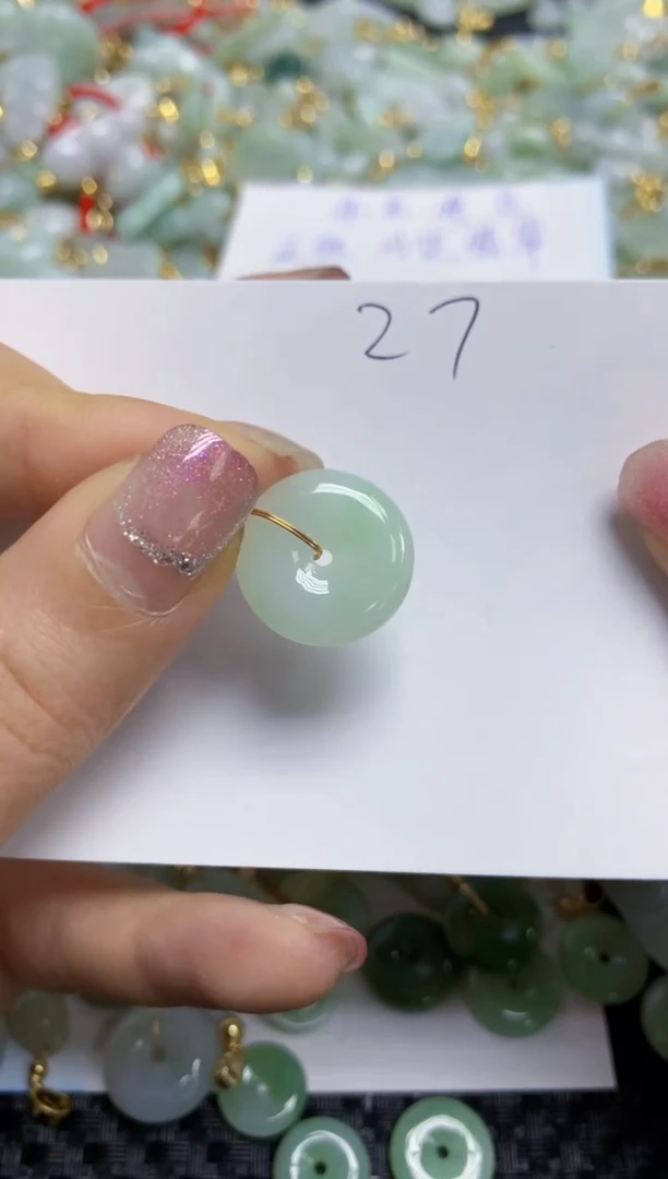 【闪购商品】翡翠颈饰合金   天然A货翡翠