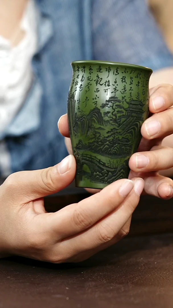 茶杯紫砂原矿紫砂主人杯