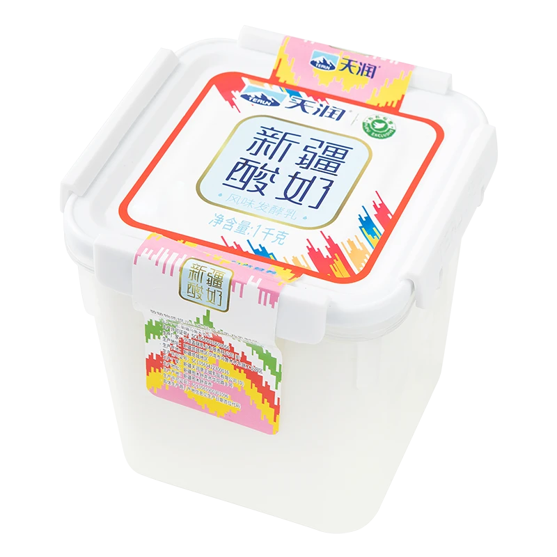 新疆天润酸奶1kg/桶