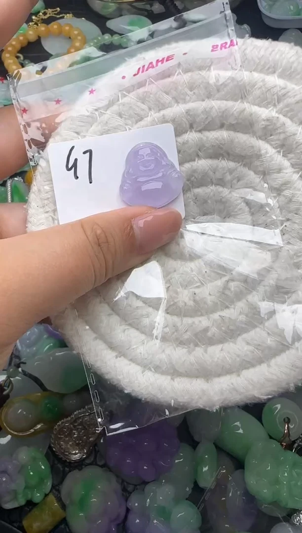 颈饰未镶嵌翡翠缅甸翡翠吊坠
