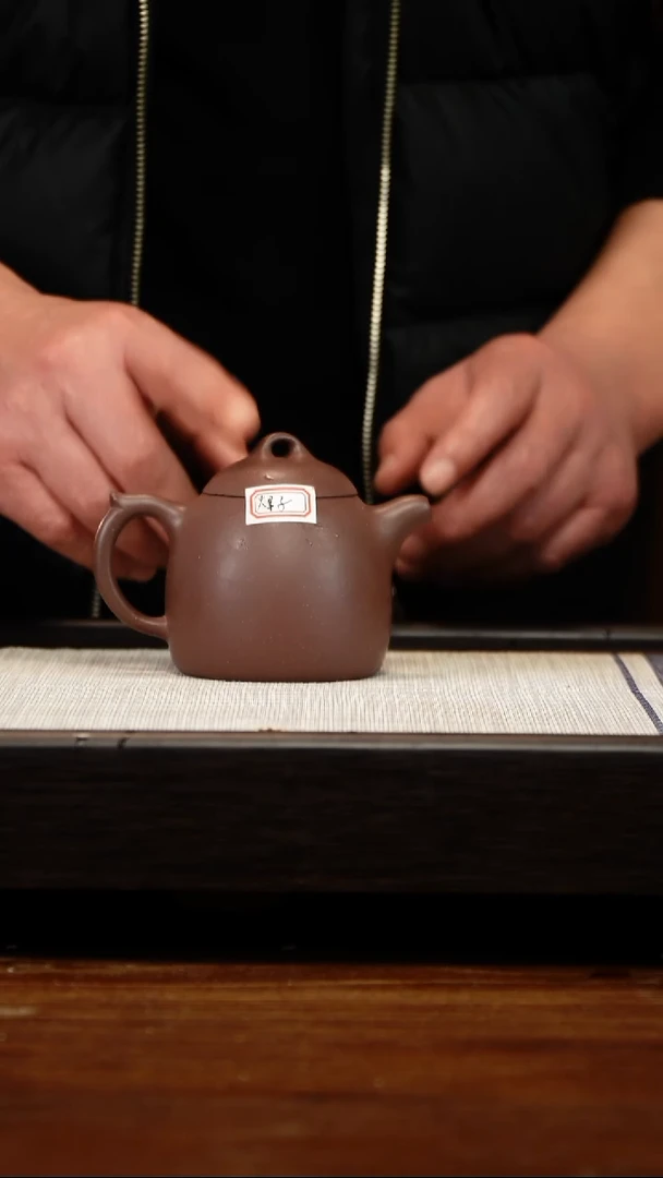 茶壶紫砂微瑕天青秦权