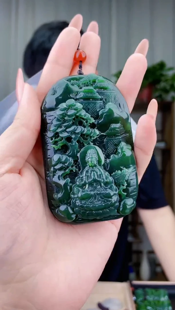 未镶嵌和田玉挂件拍一发一，多样性发货！