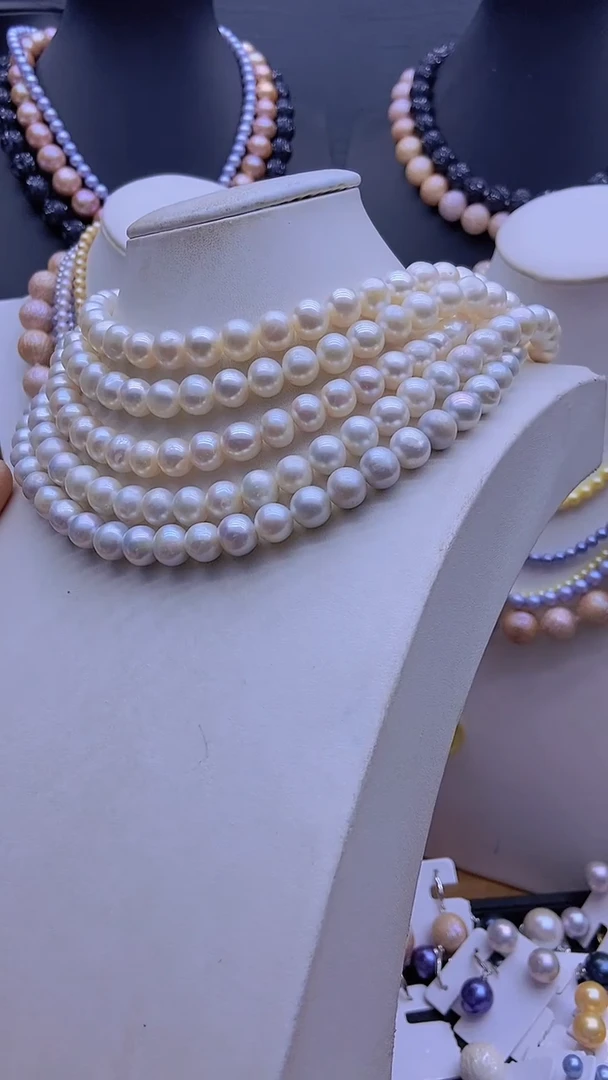 未镶嵌淡水珍珠原创设计1