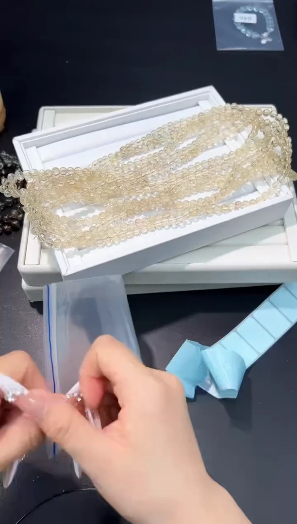 水晶手串未镶嵌49d多样性发其一【1条】默认微瑕