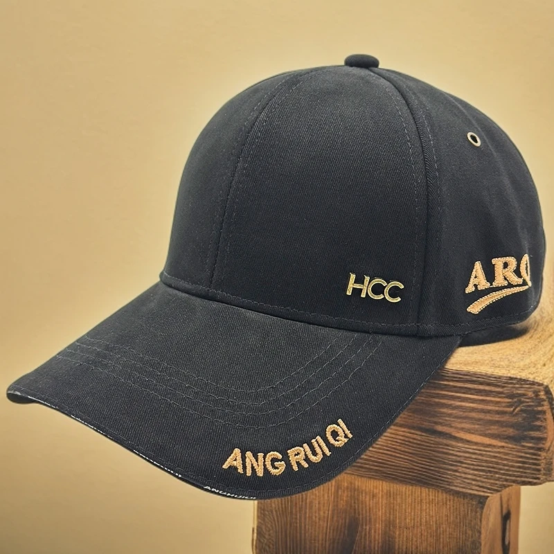 帽冠礼男帽子潮牌刺绣帽棒球帽子大头围户外韩版遮阳帽檐鸭舌帽女