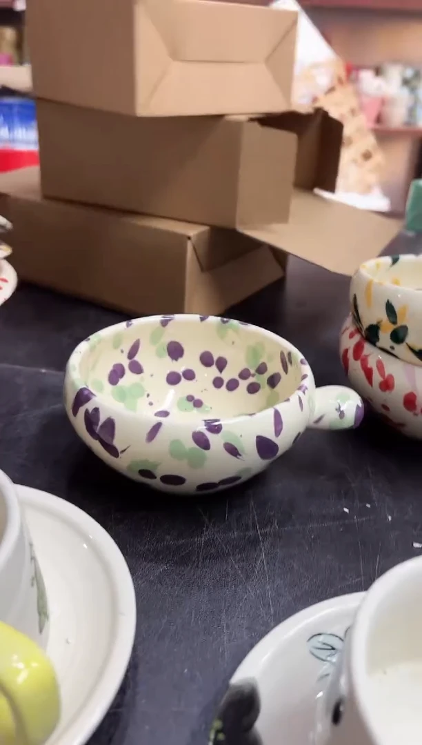 瓷直播正品气泡泼墨带柄紫*1