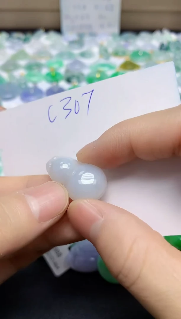 颈饰未镶嵌翡翠天然缅甸翡翠A货翡翠百元以上9元证书费自理