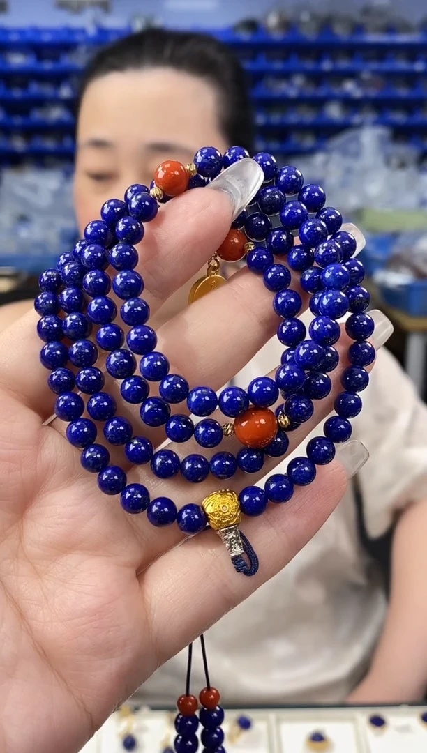 青金石未镶嵌项链TCL7465