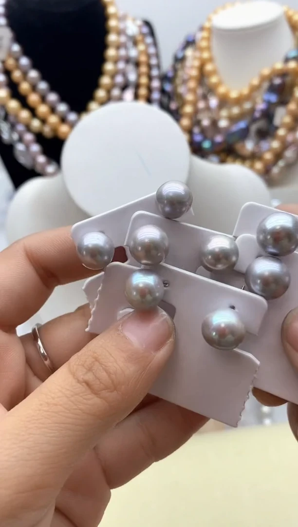 【闪购商品】淡水珍珠颈饰钛钢106