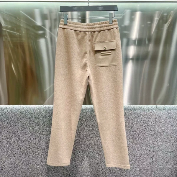 秋季中腰男长裤简约洗休闲裤简欧风纯色数字字母