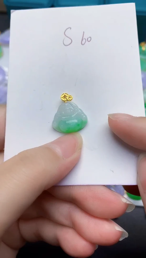颈饰未镶嵌翡翠缅甸天然翡翠A货