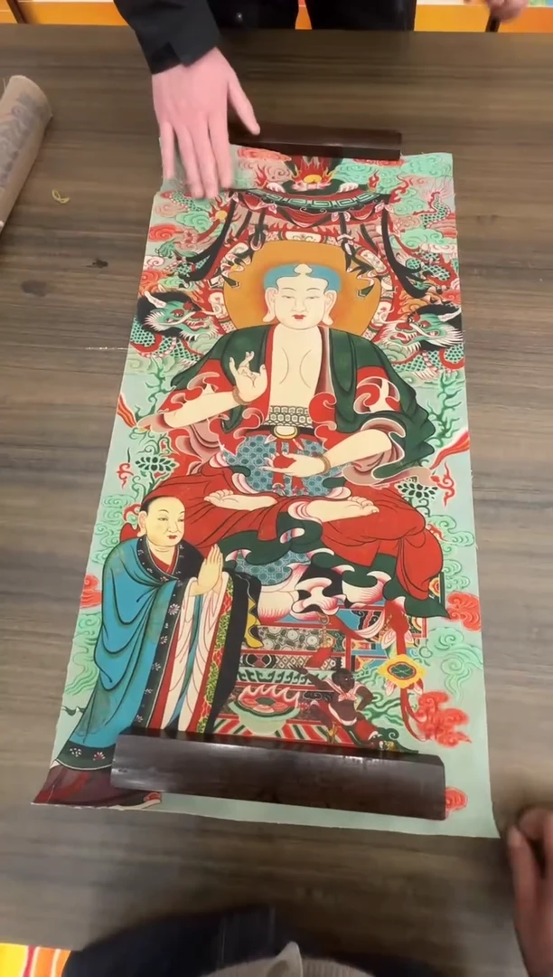 卷轴画唐卡16111