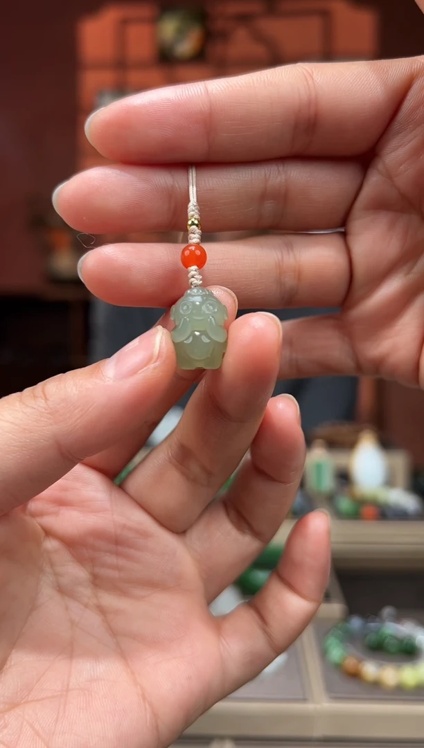 未镶嵌手链和田玉手机挂