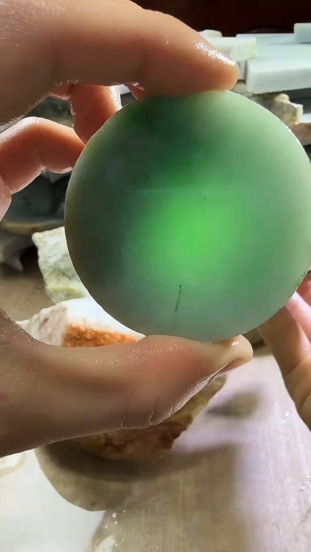 裸石翡翠天然翡翠A货花312