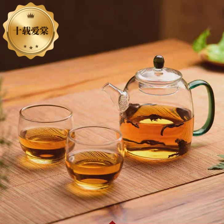 玻璃泡茶壶泡茶器花茶壶煮茶壶专用家用小容量茶壶功夫茶具茶壶