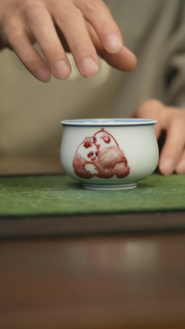 【闪购商品】杯柴窑青花破价福利