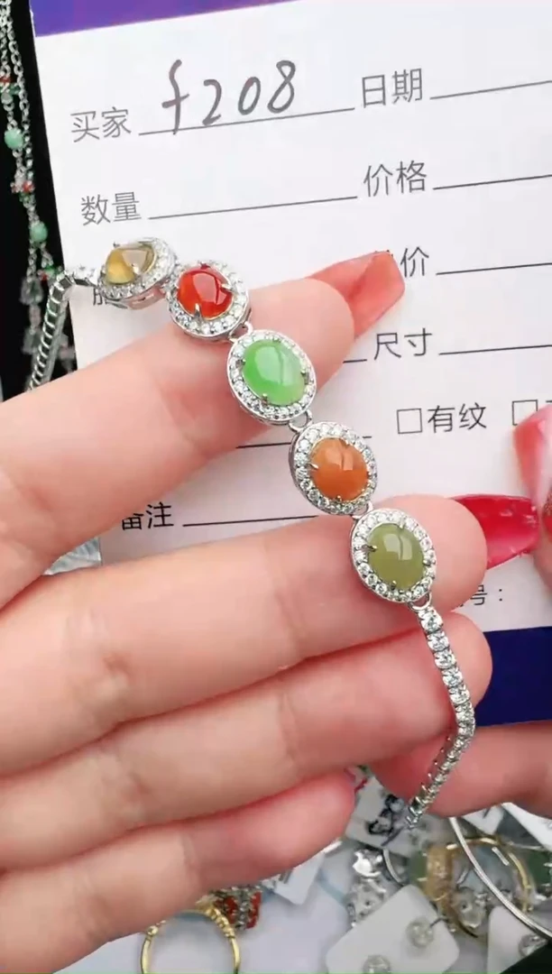 银S925镶嵌戒指翡翠1111