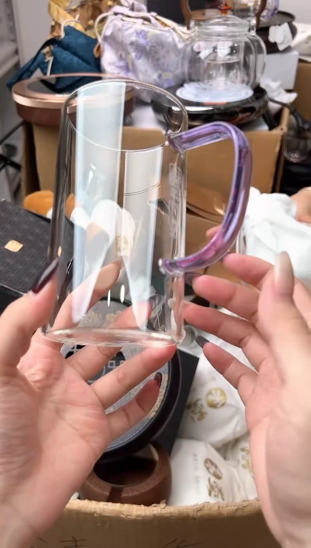 禾墨绿茶杯浅紫色