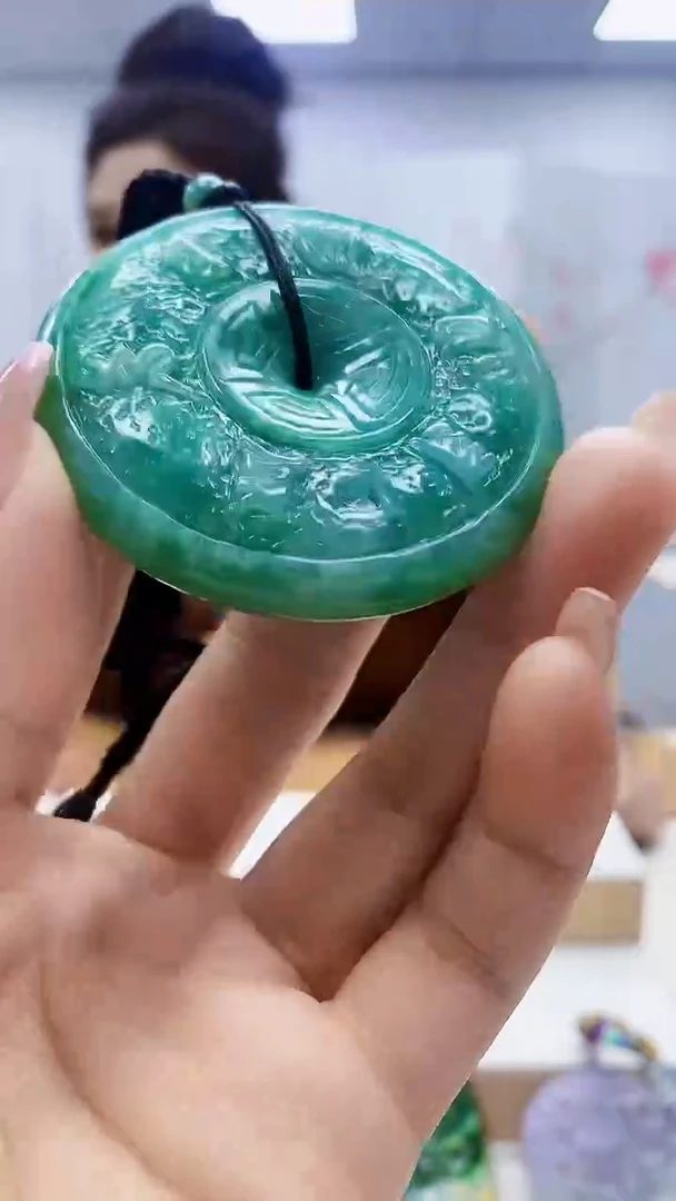 未镶嵌定制翡翠4829ty-毛货挂件56