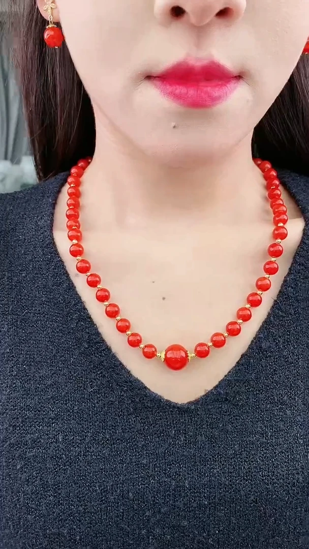 【闪购商品】翡翠颈饰14K金镶嵌D144项链