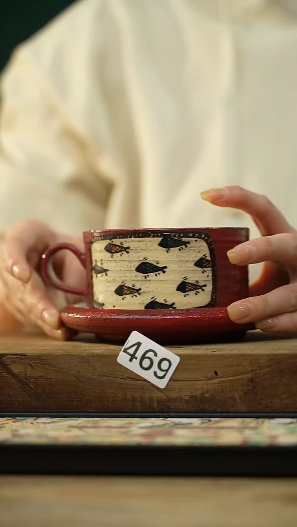 【闪购商品】瓷片福利~好多鱼系列~设计师款