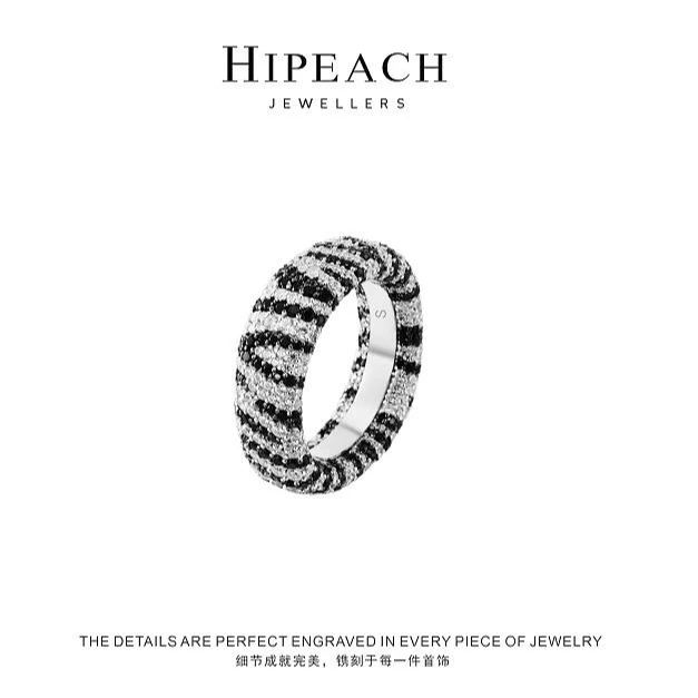 【斑马纹】镀K金宽版戒指HTC0158 HTC0159 HTC0160