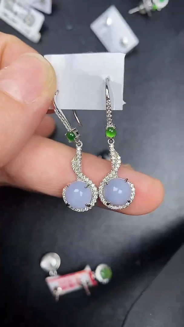 银S925镶嵌戒指翡翠1000