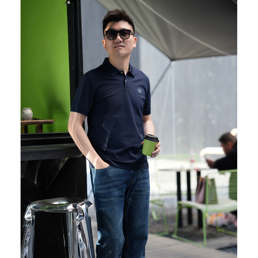 Dorc奢品-2025夏季新款休闲时尚男士POLO衫-LU-9929