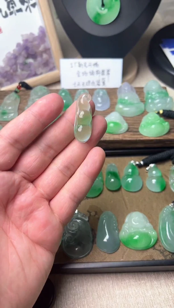 颈饰未镶嵌翡翠所见即所得，一图一物