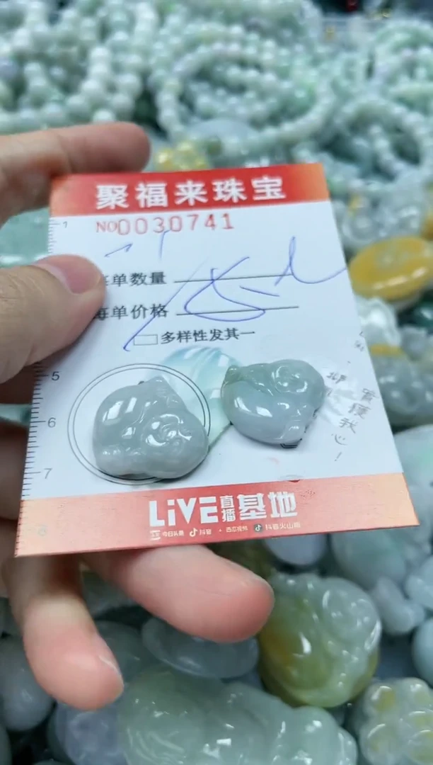 【闪购商品】翡翠颈饰未镶嵌闪购0030741多样性发其一